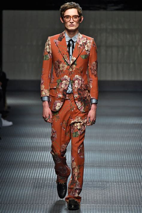 men wearing gucci|men's designer suits Gucci.